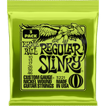 Ernie Ball Regular Slinky Nickel Electric 3221 .010-.046 – 3-Pack