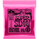 Ernie Ball Super Slinky Nickel Electric 3223 .009-.042 – 3-Pack