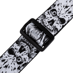 Levy's MP-16 2” Polyester Skull Series Guitar Strap