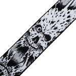 Levy's MP-16 2” Polyester Skull Series Guitar Strap