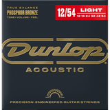 Dunlop Acoustic Phosphor Bronze Guitar Strings 12-54, DAP1254