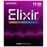 Elixir POLYWEB 80/20 Bronze Acoustic — 11100 Medium .013-.056