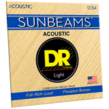 DR Strings RCA-12 Sunbeam Phosphor Bronze Light Acoustic 12-54
