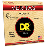 DR Strings VTA-12 Veritas Phosphor Bronze Light Acoustic 12-54