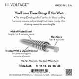 DR Strings DBG-9/46 Dimebag Darrell Hi-Voltage Light-Heavy 9-46