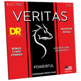 DR Strings VTE-9 Veritas Quantum Nickel Electric Light 9-42