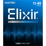 Elixir POLYWEB Nickel Electric — 12100 Medium .011-.049