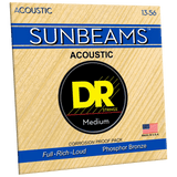 DR Strings RCA-13 Sunbeam Phosphor Bronze Medium Acoustic 13-56