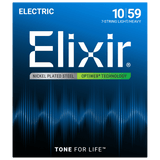 Elixir OPTIWEB Nickel 7-String Electric — 19074 Light/Heavy .010-.059