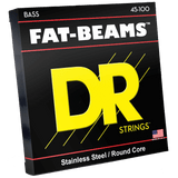 DR Strings FB-45/100 FAT-BEAMS™ Stainless Steel Bass Medium Light 45-100