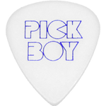 Pickboy PolyAcetal White Guitar Picks, 10-pack PB147PW100P