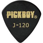 Pickboy Jazz Pick, Black, Polyacetal, 10-pack 1.20mm GP-J-BL/120