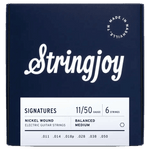 Stringjoy Signatures Balanced Medium (11-50) Nickel Wound Electric Strings
