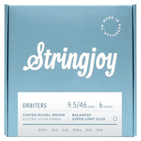 Stringjoy Orbiters Balanced Super Light Plus (9.5-46) Coated Nickel Electric Strings