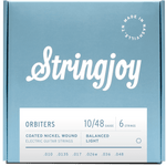 Stringjoy Orbiters Balanced Light (10-48) Coated Nickel Electric Strings