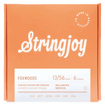 Stringjoy Foxwoods Medium (13-56) Coated Phosphor Bronze Acoustic Strings