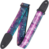 Levy's MP8Z-001 2" Cosmic Poly Print Guitar Strap