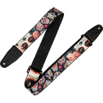 Levy's MP2CAL-002 2" Poly Calaca - Eyes - Guitar Strap