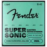 Fender Super 250's Nickel-Plated Steel Electric Guitar Strings – 250L – 9-42