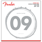 Fender Super 250's Nickel-Plated Steel Electric Guitar Strings – 250L – 9-42