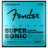 Fender Super 250's Nickel-Plated Steel Electric Guitar Strings – 250LR – 9-46