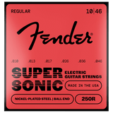Fender Super 250's Nickel-Plated Steel Electric Guitar Strings – 250R – 10-46