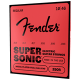 Fender Super 250's Nickel-Plated Steel Electric Guitar Strings – 250R – 10-46