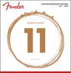 Fender 60CL Custom Light Phosphor Bronze Acoustic Guitar Strings – 11-52