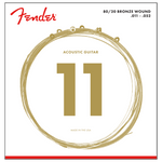 Fender 70CL Custom Light 80/20 Bronze Acoustic Guitar Strings – 11-52