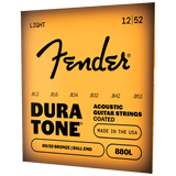Fender 880L Dura-Tone Coated 80/20 Bronze, Light – 12-52