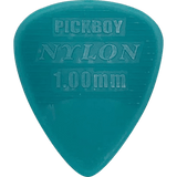 Pickboy Classic Nylon Guitar Picks - Turquoise, 10-pack - PB-CNP