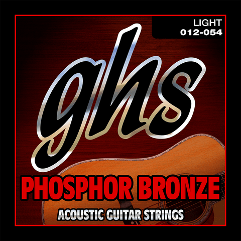 GHS Light Phosphor Bronze Acoustic - S325, 12-54
