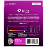 Elixir NANOWEB 3-Pack 80/20 Bronze Strings - Custom Light 11-52 16564 (11027)