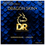 DR Strings DAP-12 Dragon Skin+ Phosphor Bronze Acoustic - Light - 12-54