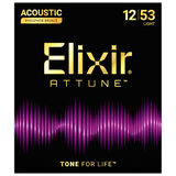 Elixir ATTUNE Phosphor Bronze Acoustic — 21052 Light 12-53