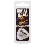 Ibanez Paul Gilbert Celluloid Guitar Picks, 6-Pack, Pearl White, 1.0mm – B1000PGPW