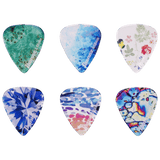 Ibanez KALEIDO Tritan Guitar Picks, 6-Pack, Medium Heavy, .80mm – PCP14MHC1