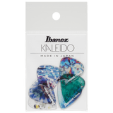 Ibanez KALEIDO Tritan Guitar Picks, 6-Pack, Medium Heavy, .80mm – PCP14MHC1
