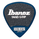 Ibanez Grip Wizard Guitar Picks, Sand Grip, Polyacetal, 6-Pack – Dark Blue