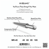 DR Strings Hi-Beam MR-45 Medium Bass Stainless 45-105