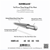 DR Strings Sunbeam NMR-45 Medium Bass Nickel 45-105