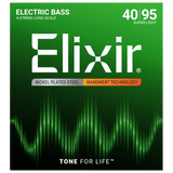 Elixir NANOWEB Nickel Bass — 14002 Super Light .040-.095
