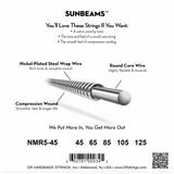 DR Strings Sunbeam NMR5-45 Medium 5-String Bass Nickel 45-125