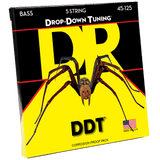 DR Strings DDT5-45 DDT™ Drop Down Tuning 5-String Bass Medium 45-125