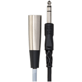 Hosa 1/4" TRS to XLR3M 5 ft. Cable - STX-105M