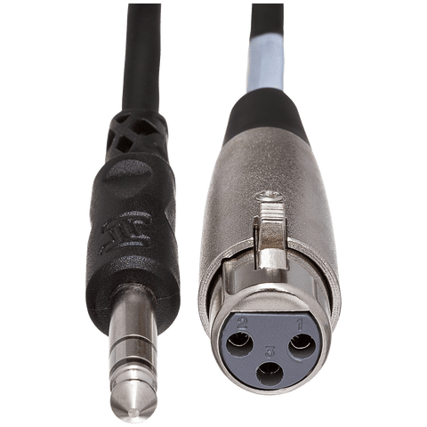 Hosa 1/4" TRS to XLR3F 10 ft. Cable - STX-110F