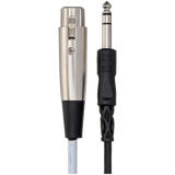 Hosa 1/4" TRS to XLR3F 10 ft. Cable - STX-110F