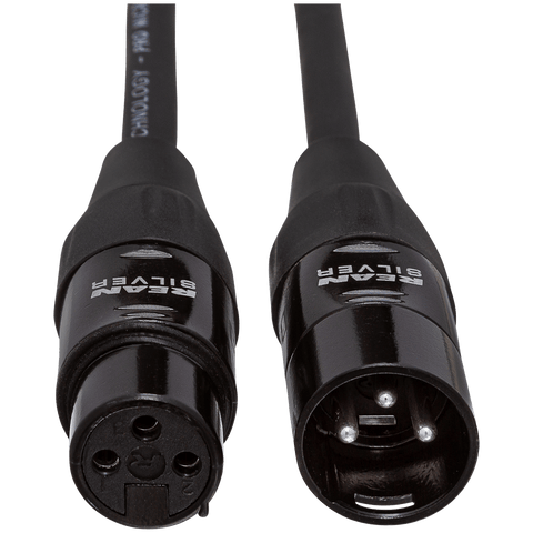 Hosa Pro Microphone Cable, REAN XLR3f to XLR3m, 25ft – HMIC-025