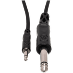 Hosa Mono Interconnect, 3.5 mm TS to 1/4 in TS, 5 ft – CMP-305