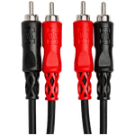 Hosa Stereo Interconnect, Dual RCA to Same, 1m – CRA-201